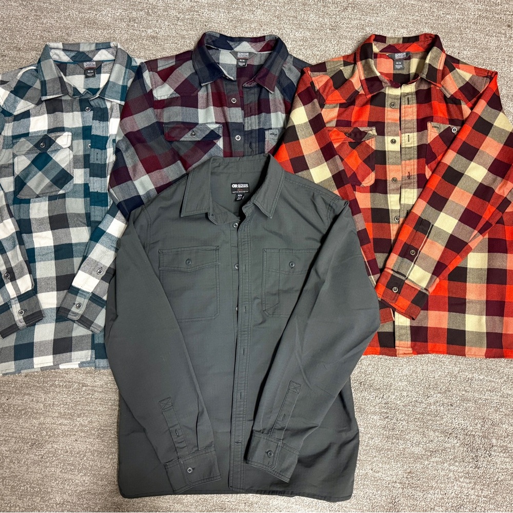Men's OG Outdoor Research Feedback Flannels